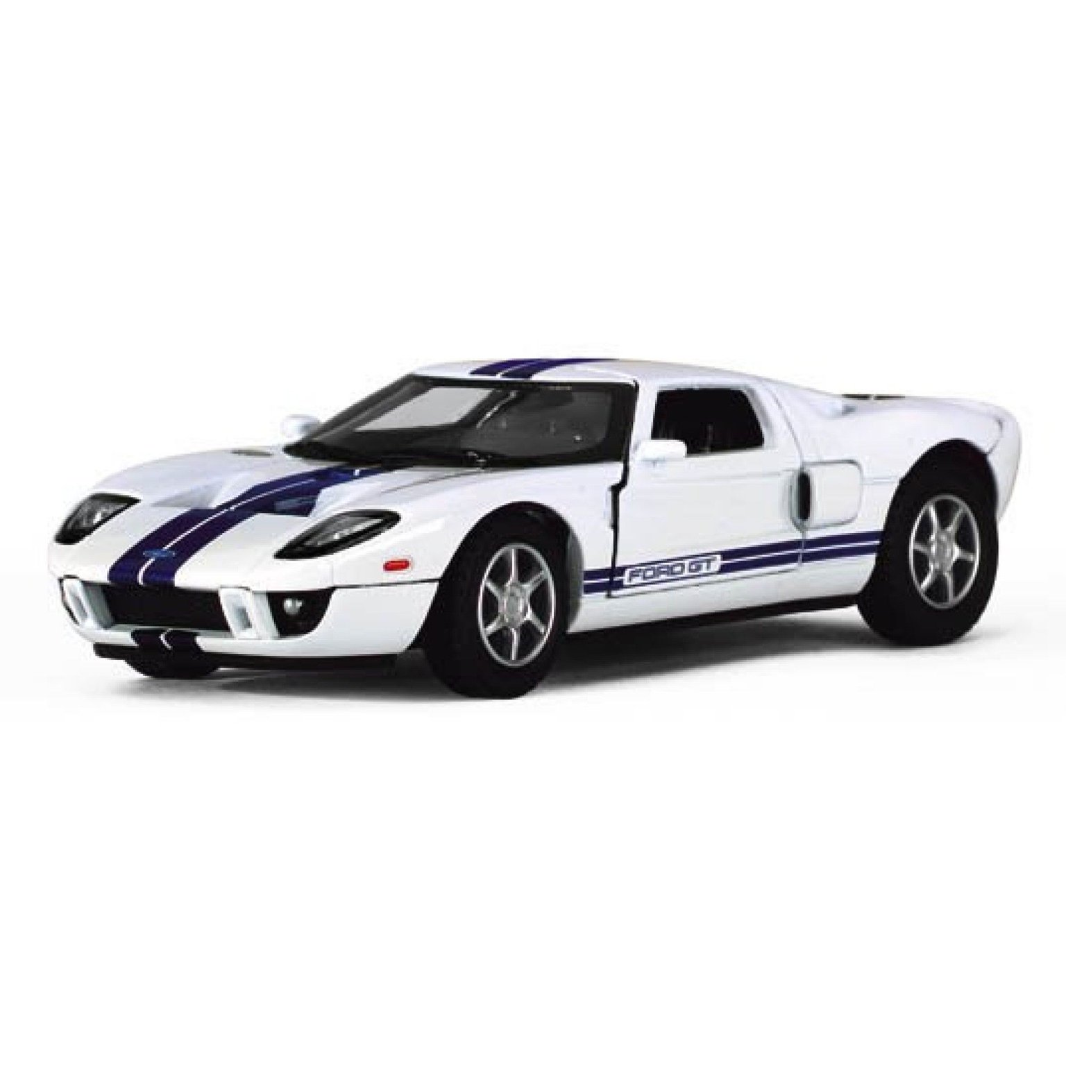 Машина метал Ford GT1:32  коробка 16.5*7.5*8см KT5092W kinsmart