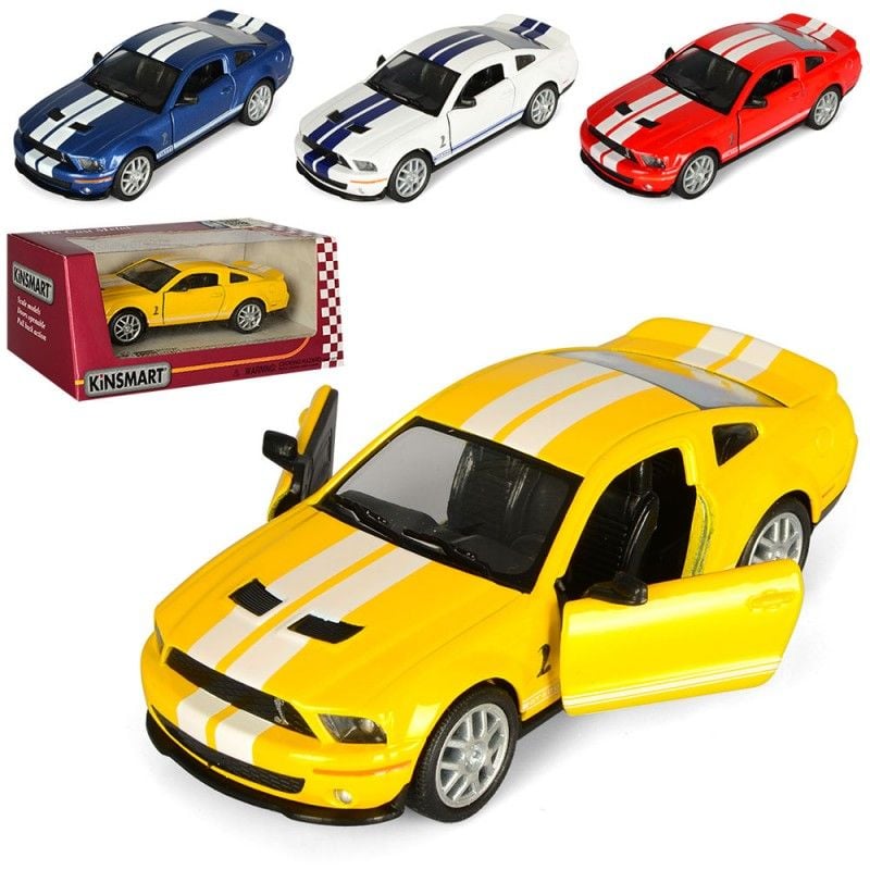 Машина металева Ford Shelby  відчиняються двері інерція коробка 16*7*8см KT5310W kinsmart