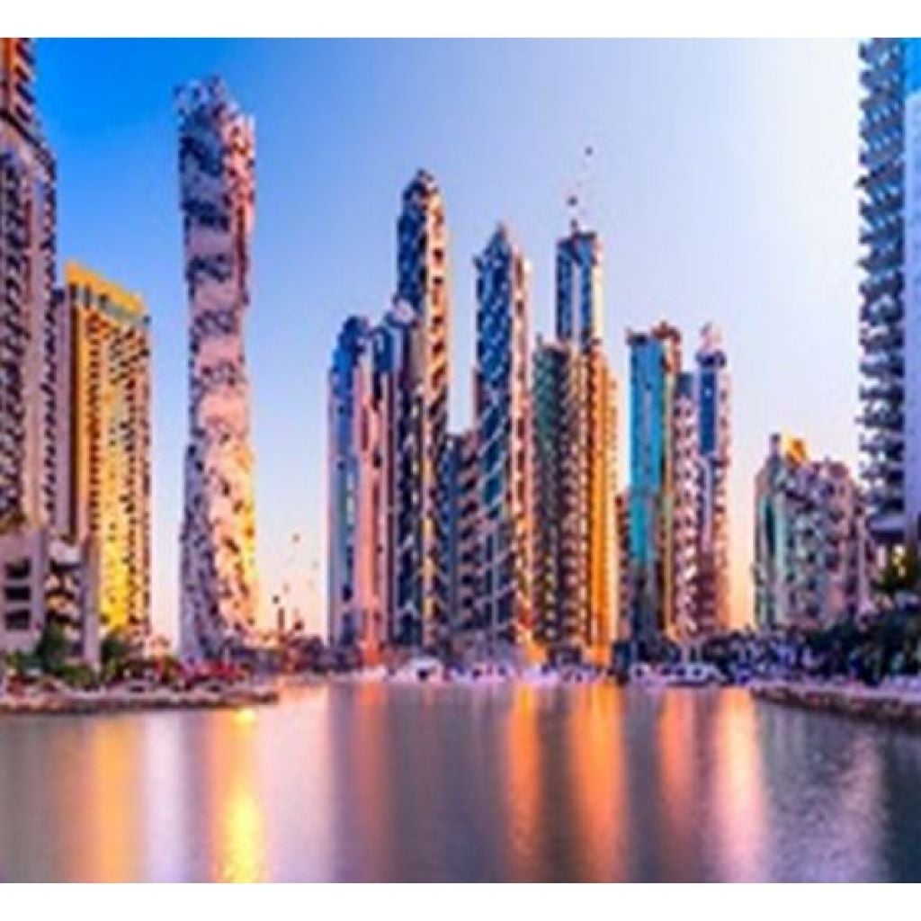 Алмазна мозаїка 40*50 см Мегаполіс на підрамнику у коробці GLE71234 Josefotten