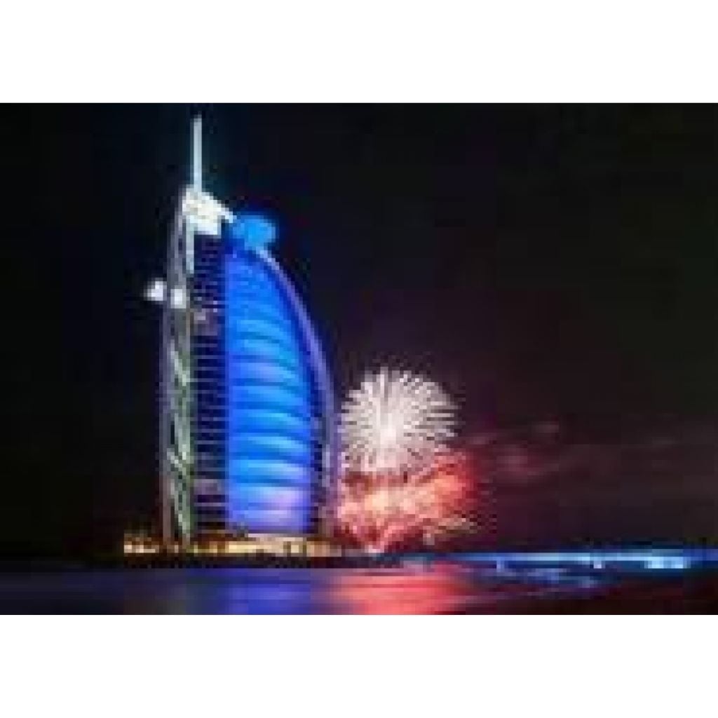 Алмазна мозаїка 30*40 см Бурдж ель Араб на підрамнику у коробці GLD60822 Josefotten