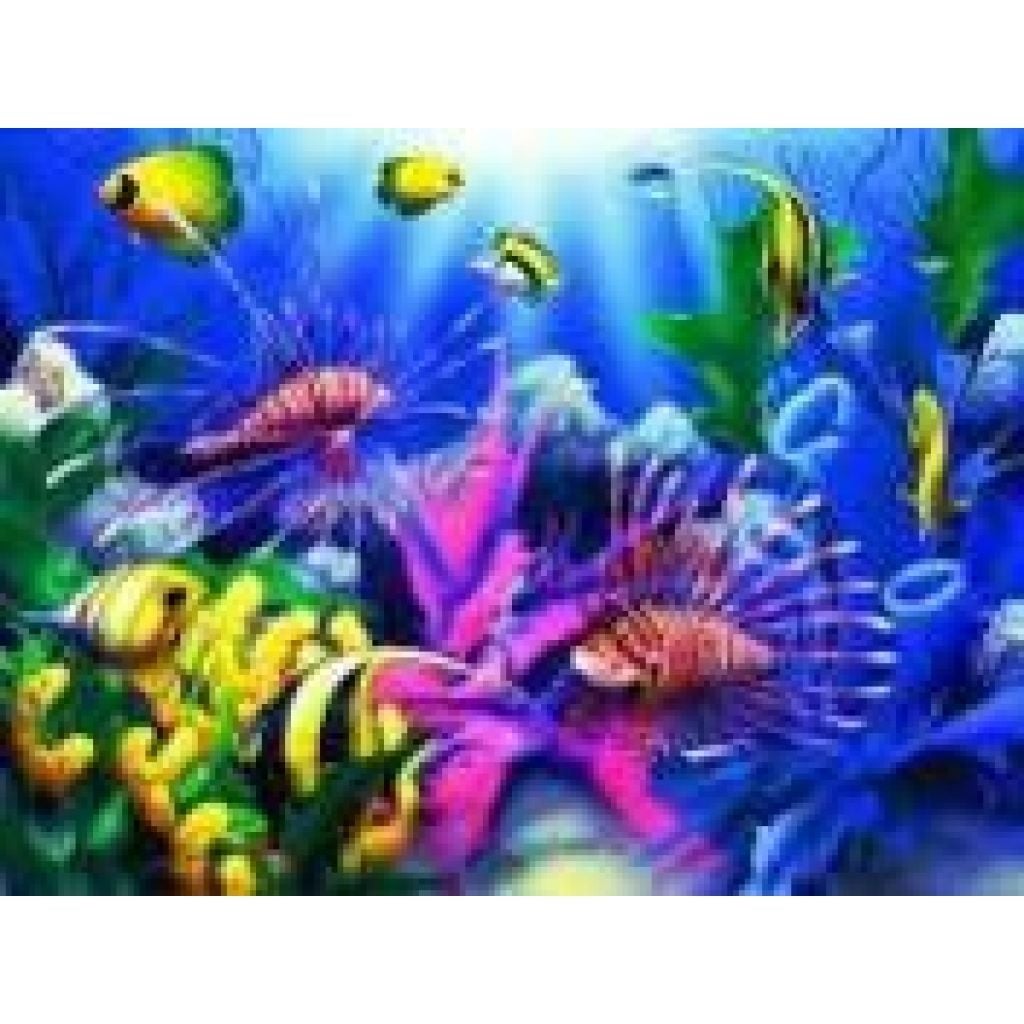 Алмазна мозаїка 30*40 см Підводний світ на підрамнику у коробці GLD60763 Josefotten