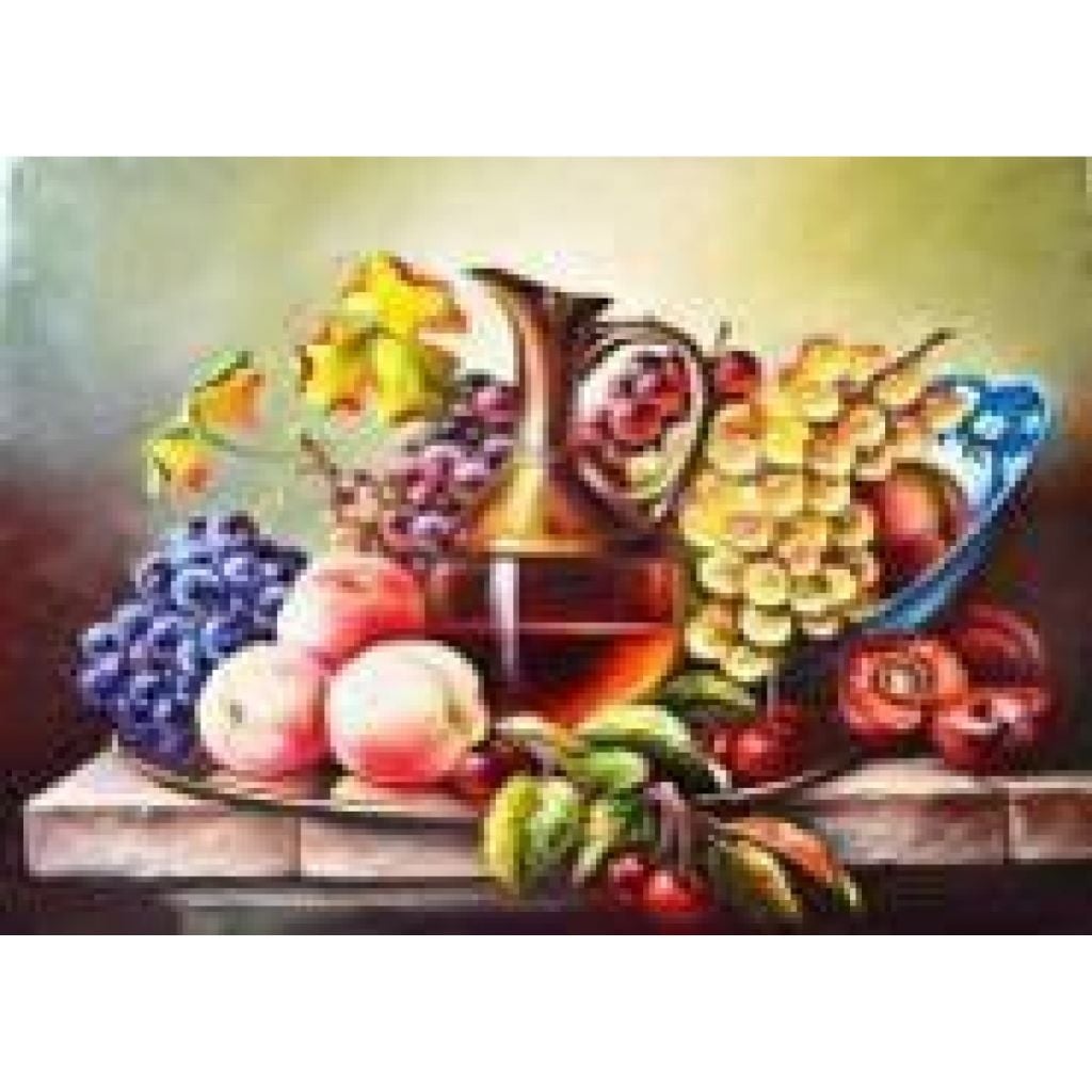 Алмазна мозаїка 30*40 см Натюрморт на підрамнику у коробці GLD60793 Josefotten