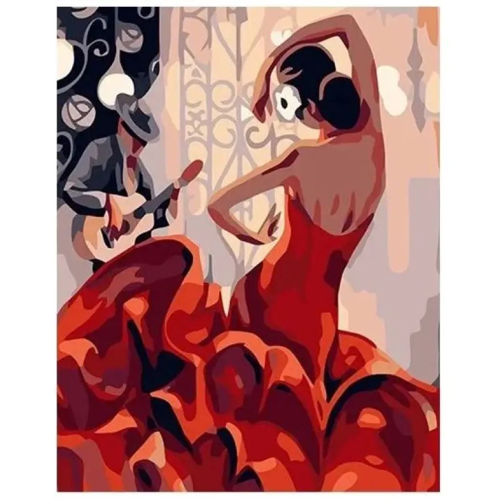 Алмазна мозаїка 30*40 см Танець на підрамнику у коробці GLD60524 Josefotten