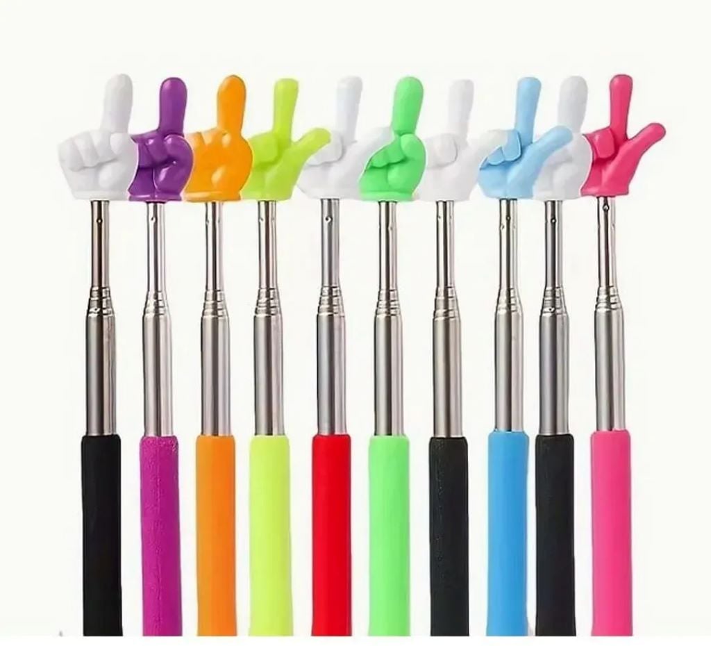 Указка Пікмі рука металева 68см в розгорнутому вигляді мікс кольорів Пікмі Китай