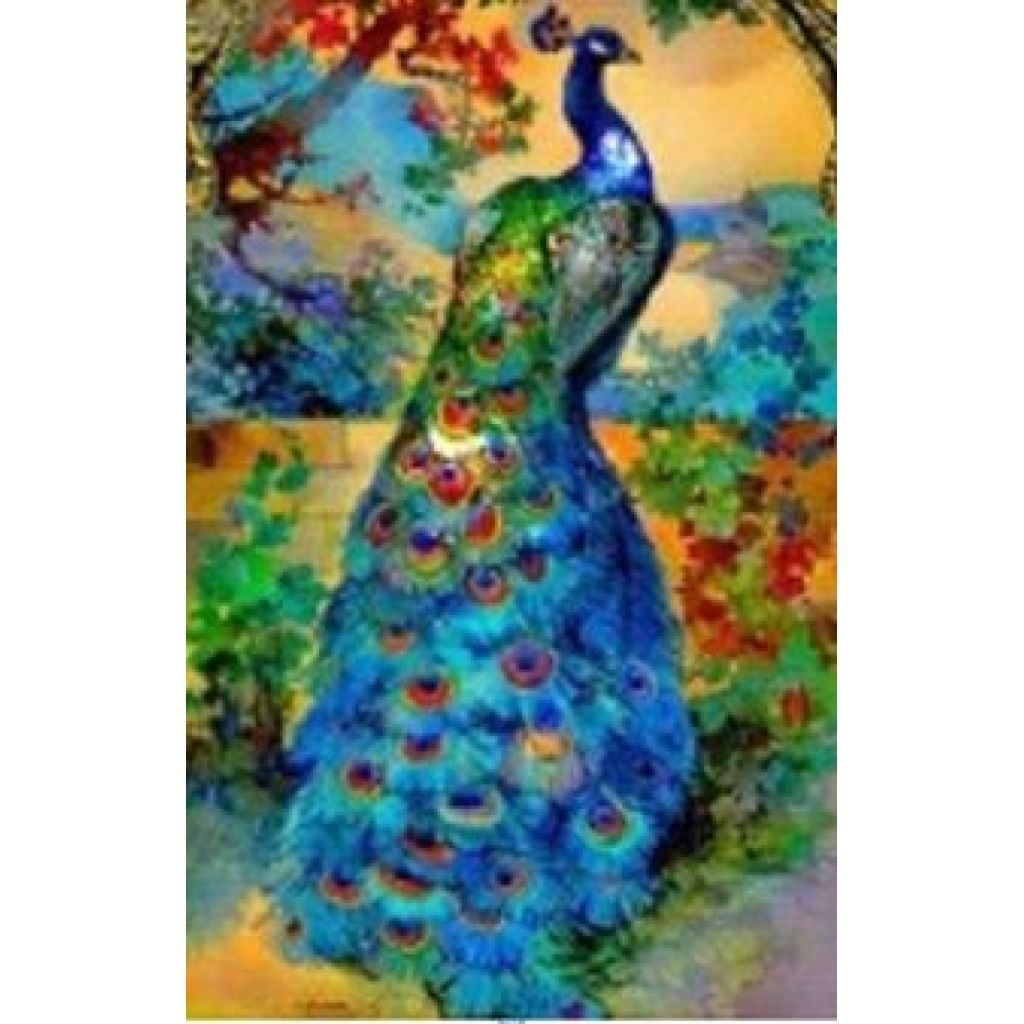 Алмазна мозаїка Павлін 30*40см на підрамнику у коробці GLD60734 Josefotten