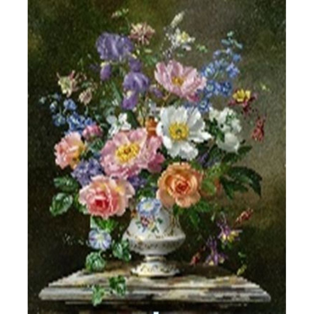 Алмазна мозаїка 40*50 см Букет на підрамнику у коробці GLE71041 Josefotten