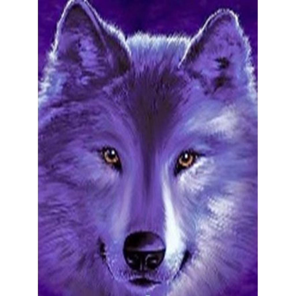 Алмазна мозаїка Вовк 40*50см на підрамнику у коробці GLE71262 Josefotten