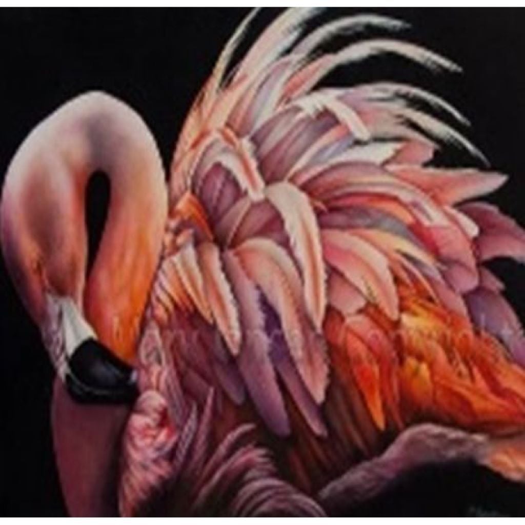 Алмазна мозаїка Фламінго 40*50см на підрамнику у коробці GLE71114 Josefotten