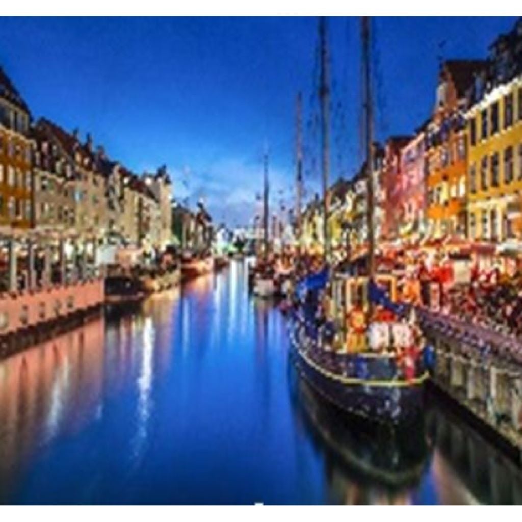 Алмазна мозаїка Нічні канали Венеції 40*50см на підрамнику у коробці GLE71778 Josefotten