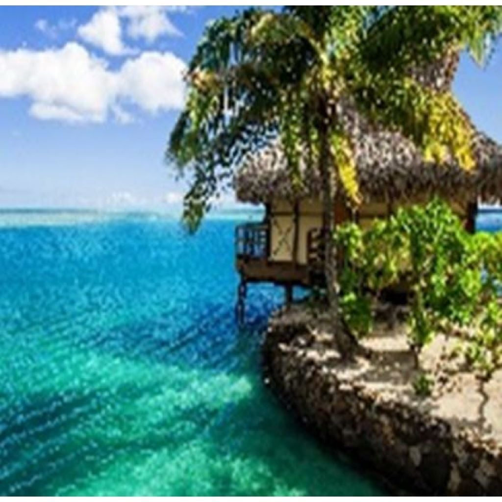 Алмазна мозаїка Тропіки 40*50см на підрамнику у коробці GLE71140 Josefotten