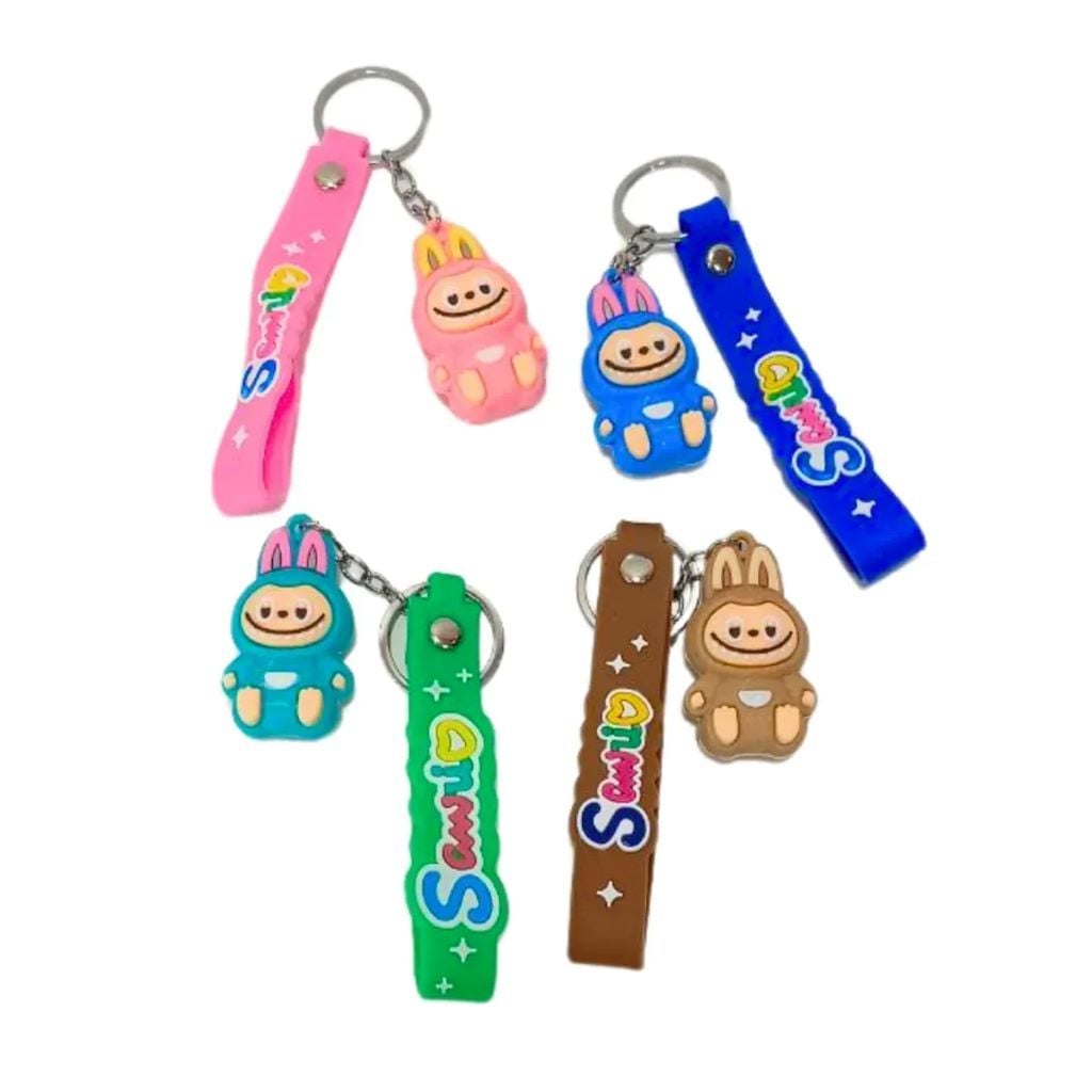 Брелок мультгерої Labubu на ремінці мікс кольорів BT-3319 Китай