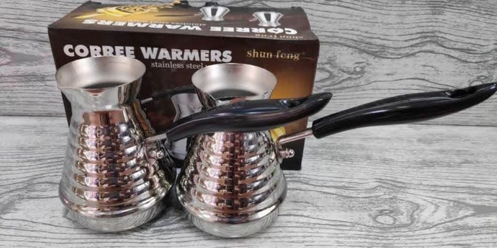 Турка з нержавіючої сталі 650мл для варки кави DF-5010 Китай