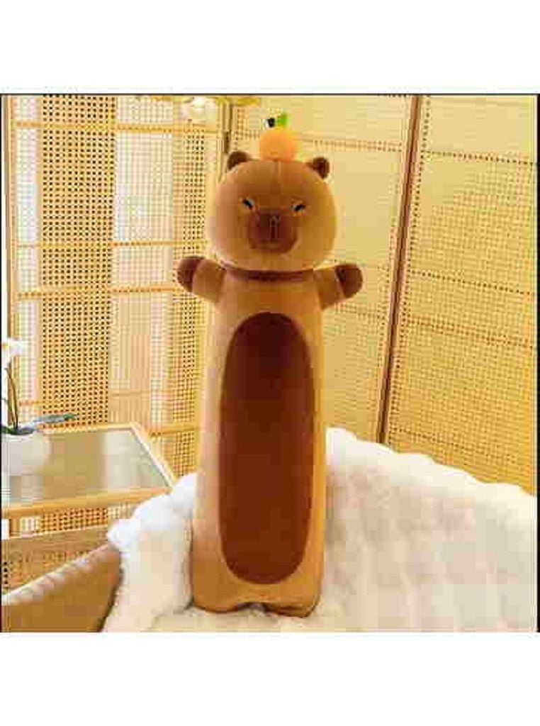 М'яка іграшка батон обіймашка Капібара 90см			 коричневий ZB-556-90CMН Dreamtoys