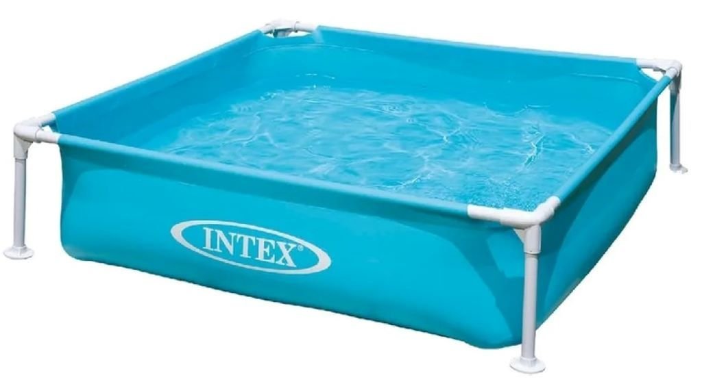 Басейн каркасний прямокутний 122*122*30см 2+ років 57173 intex