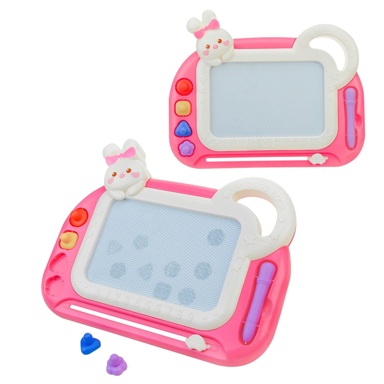 Дошка для малювання магнітна 4 печатки маркер 30.6*24.5см TK741 Китай