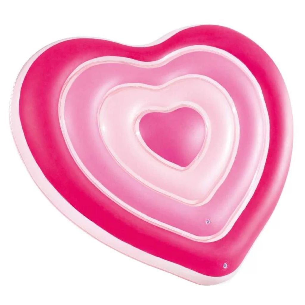 Матрац вініл надувний Серце 168*142см  у коробці 58727EU intex