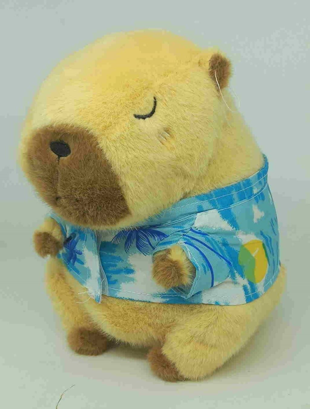 М`яка іграшка Капібара 25см в одязі хутро коричнева ZB-348 Dreamtoys