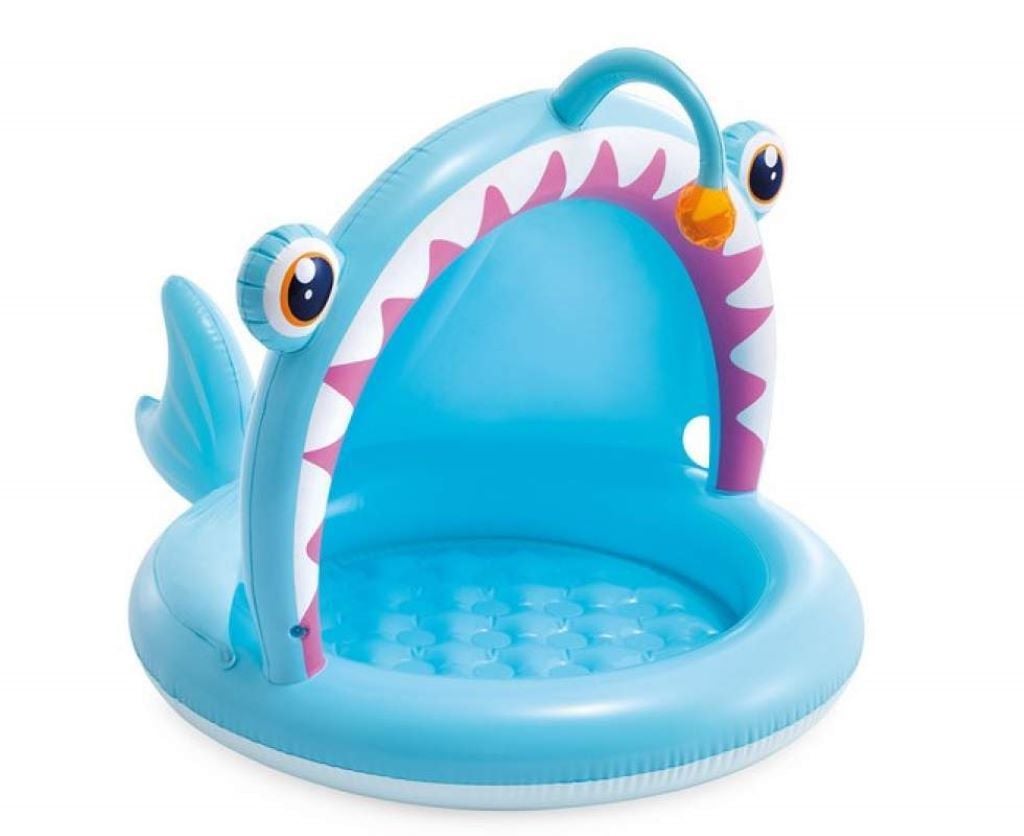 Басейн надувний Акула 45л 127*102*86см 1-3 роки у коробці 58419NP intex