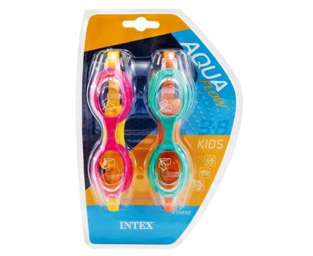 Окуляри для плавання 2шт у комплекті 3-8 років в упаковці 55693 intex