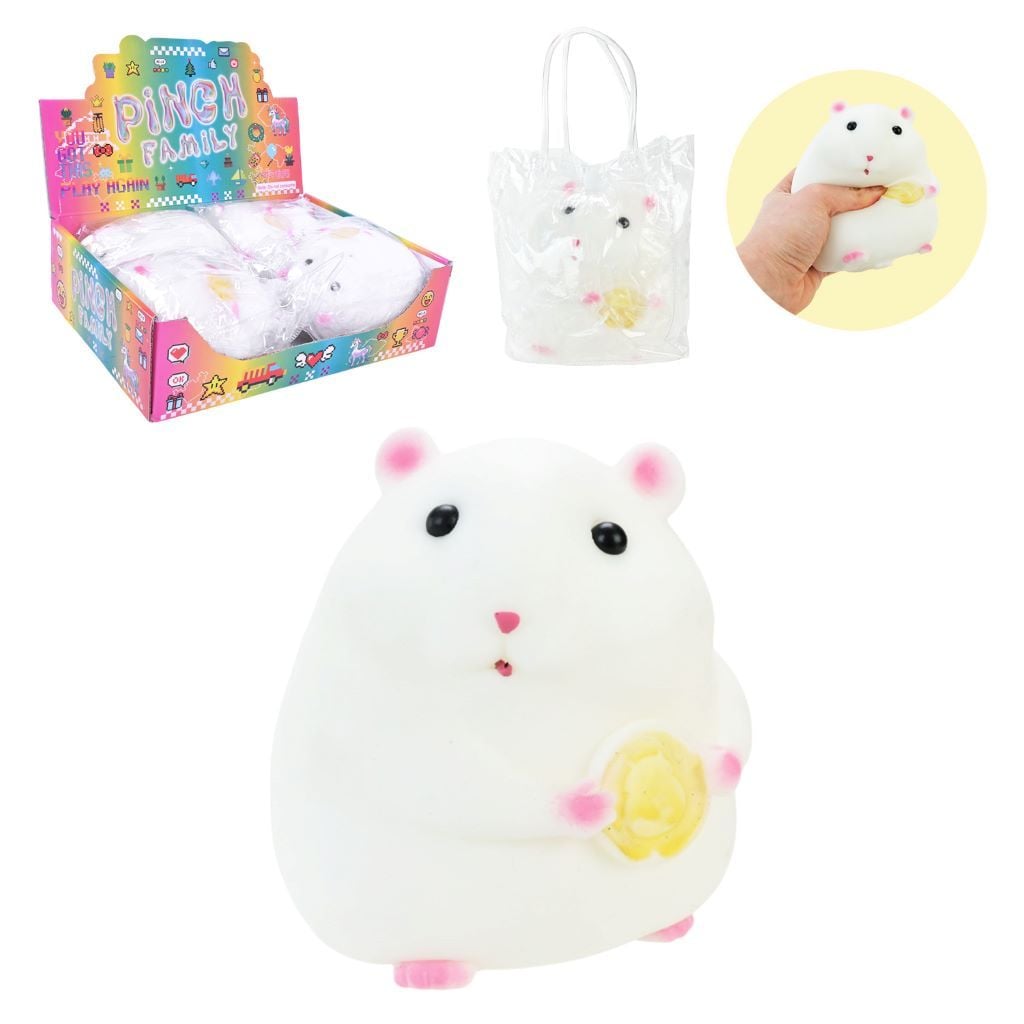 Антистрес сквіш таба Хом'як 13см у пакеті C2991 Yabba Dabba