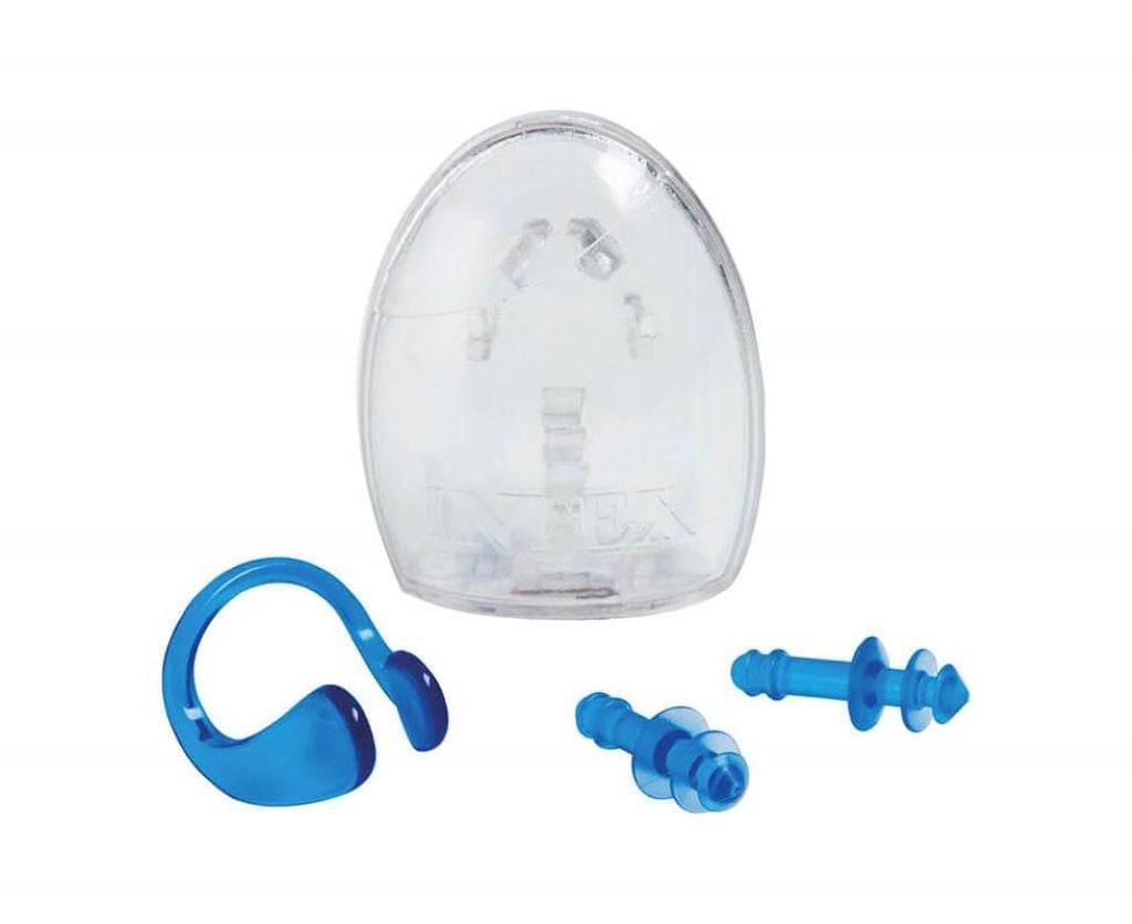 Біруші затиск для носа полівініл набір для підводного плавання 8+ років на блістері 55609 intex