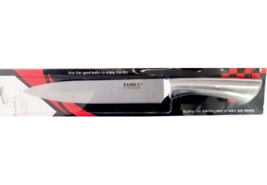 Ніж столовий металева ручка 34 см на планшеті FRU-944 Китай