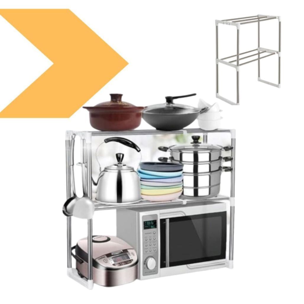 Стелаж для мікрохвильової печі 2 яруса у коробці 2028 Китай