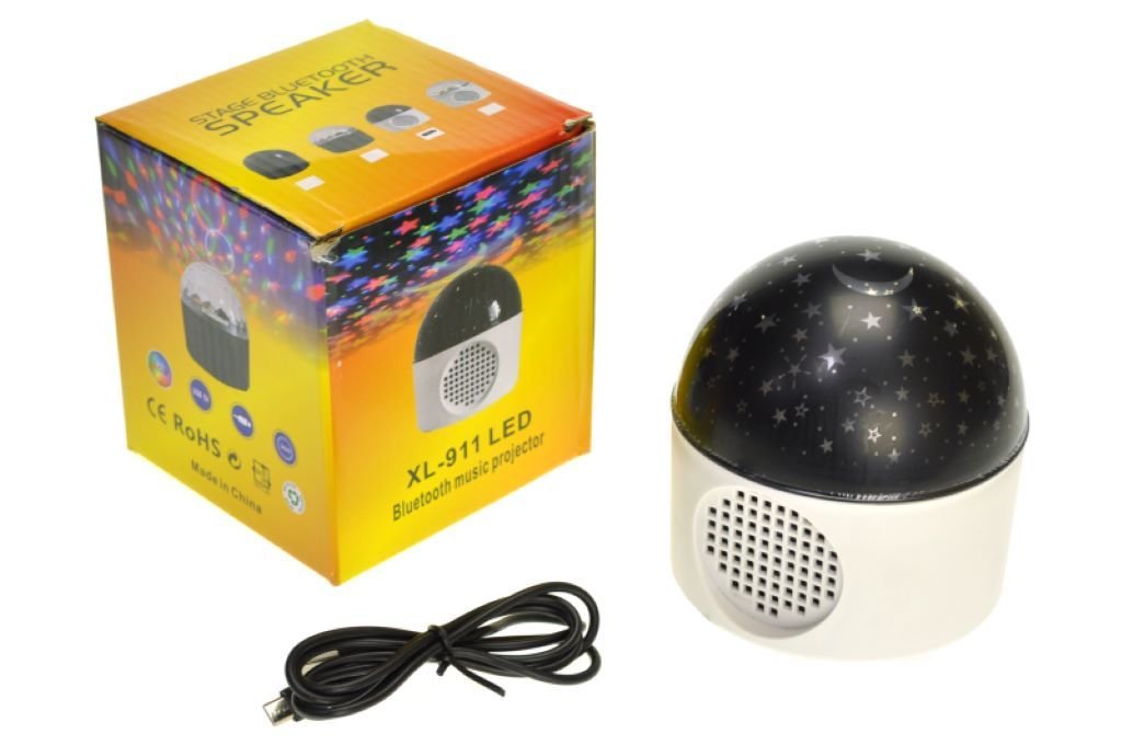 Нічник проєктор Зоряне небо від сіті USB у коробці XL-911 Китай