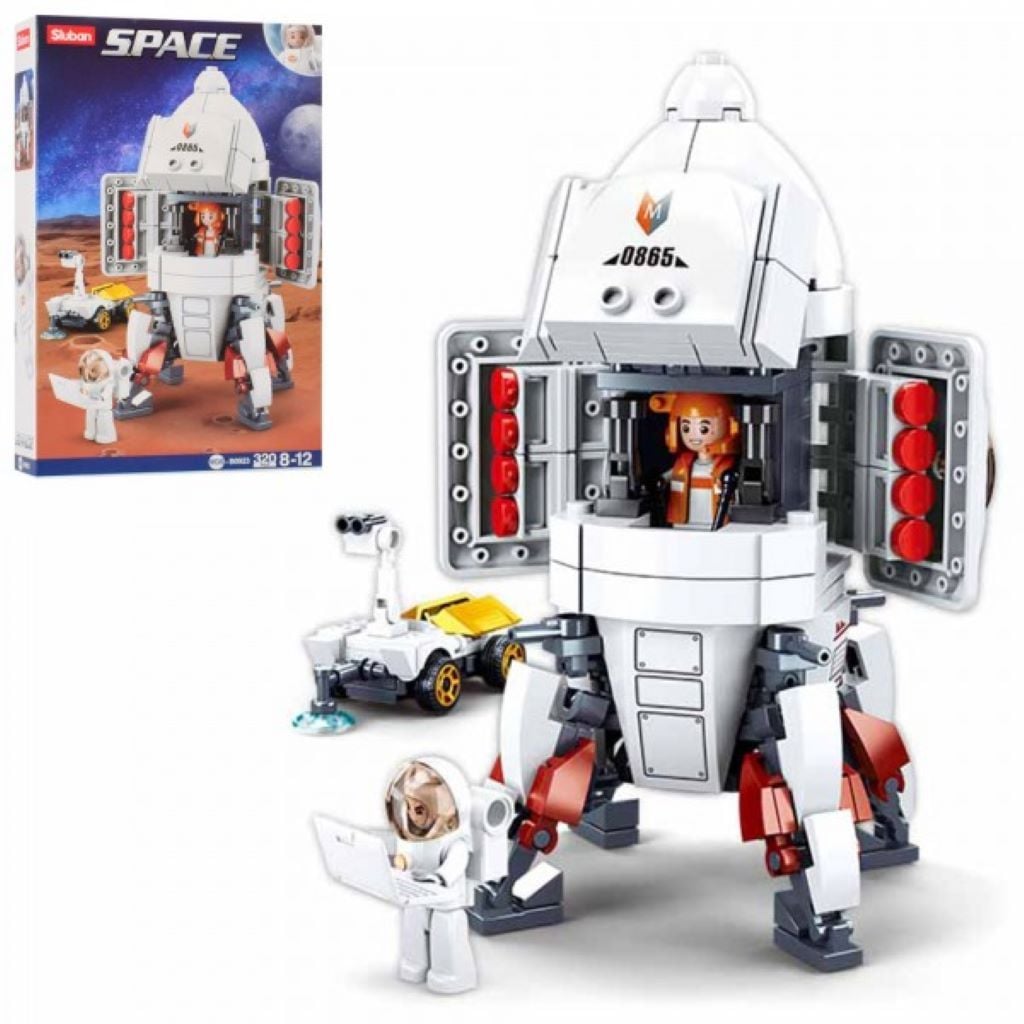 Конструктор типу лего 320дет Space Космічний марсохід у коробці 38*24*7см M38-B0923 sluban