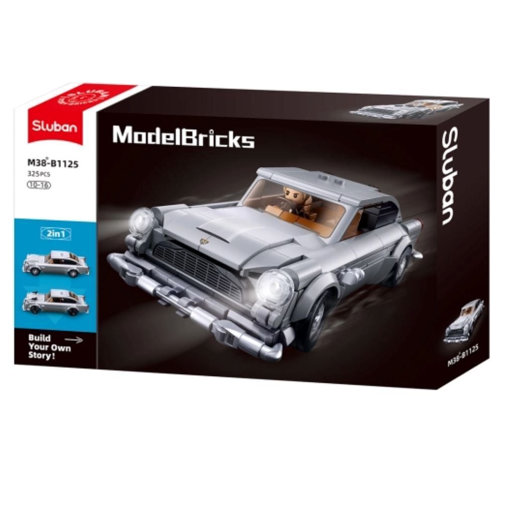 Конструктор типу лего 325 дет Model Bricks машина у коробці 38*23*6см М38-В1125 sluban