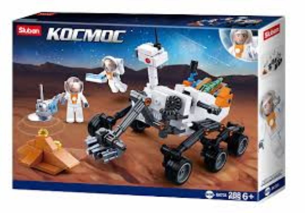 Конструктор типу лего 288дет Space Марсохід фігурки  коробка 33*24*5см М38-В0733 sluban