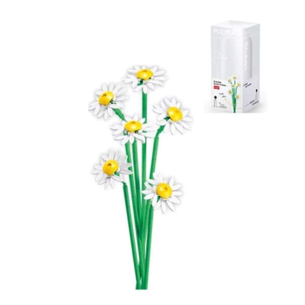 Конструктор типу лего 255дет Pleyerid Маргаритки у блістері 22*9*9см M38-B1101-16 sluban