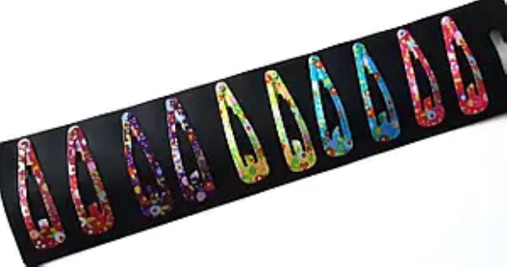 Заколка для волос уточка пара метал на планшеті 5196930 Китай