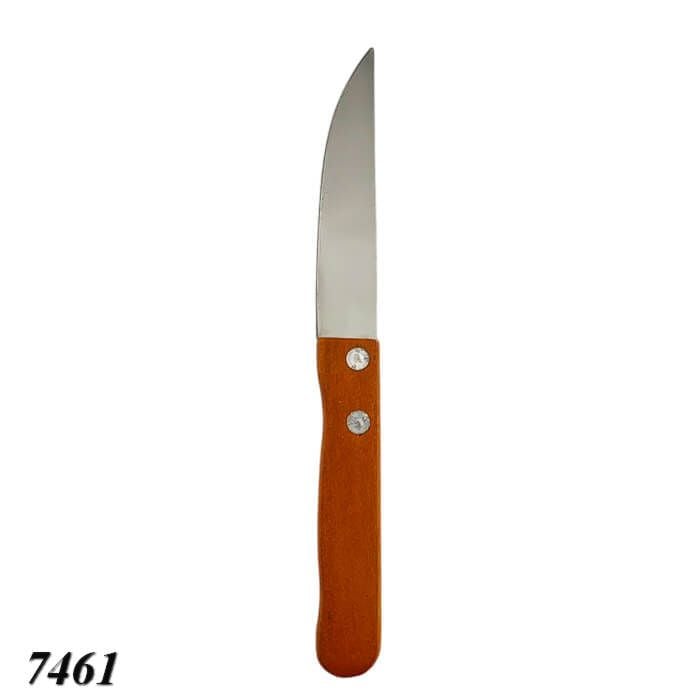 Ніж кухонний 1шт 17см нержавійка з дерев'яною ручкою 9995342 Китай