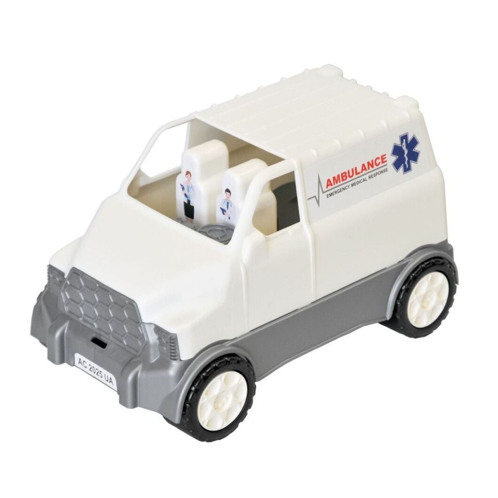 Машина пластик Smart Wheels позашляховик швидка допомога у плівці 40046 Тігрес