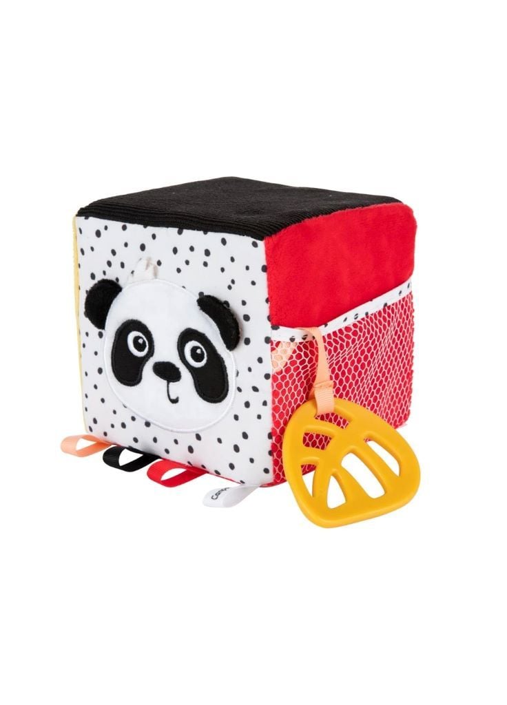 Брязкальце кубик м'який розвиваючий контрастний сенсорний Babies Boo														  68/098 Canpol