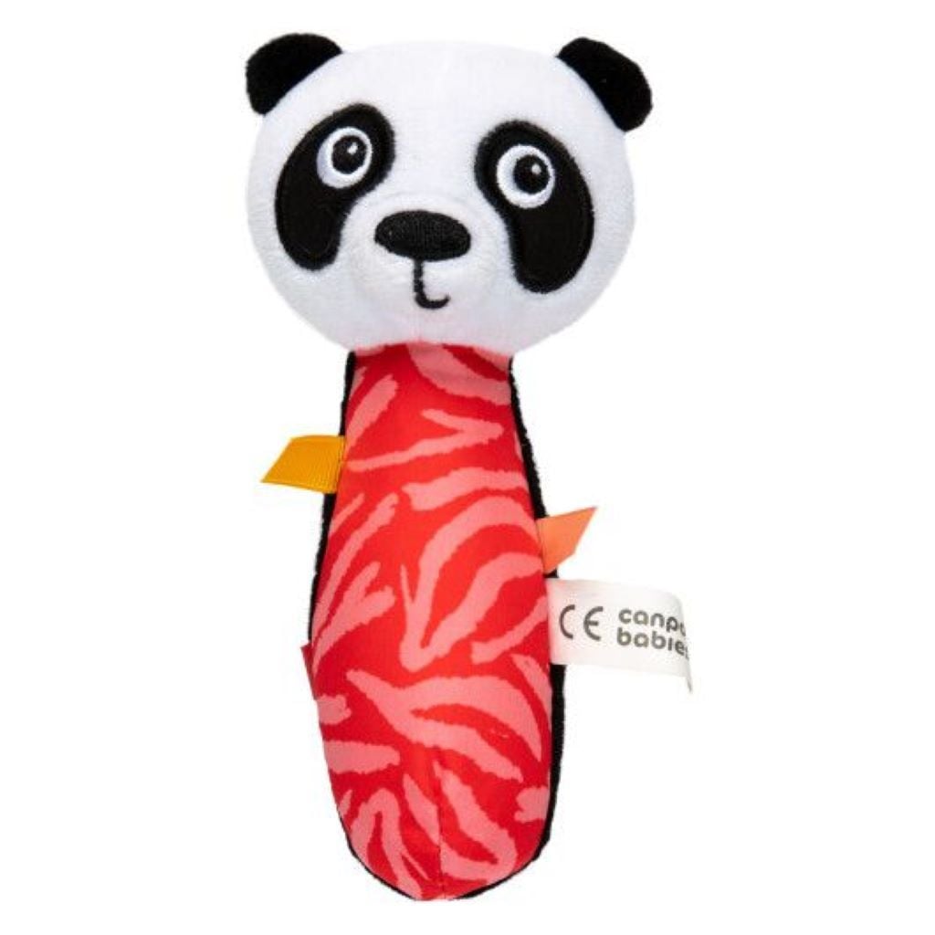Брязкальце пискавка Панда сенсорна іграшка BabiesBoo 		 68/095_panda Canpol