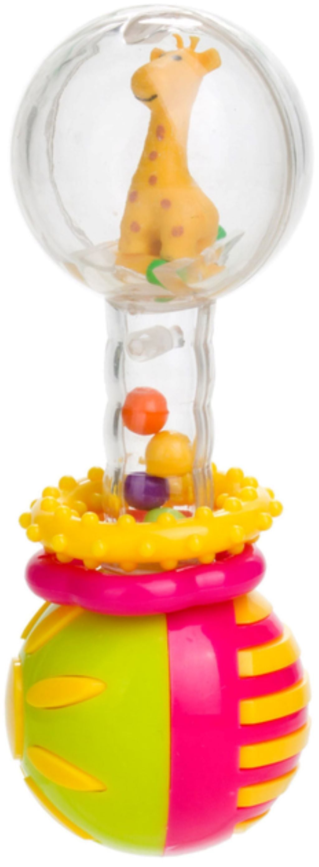 Брязкальце Штанга прозора куля Жираф 2/457_yel Canpol