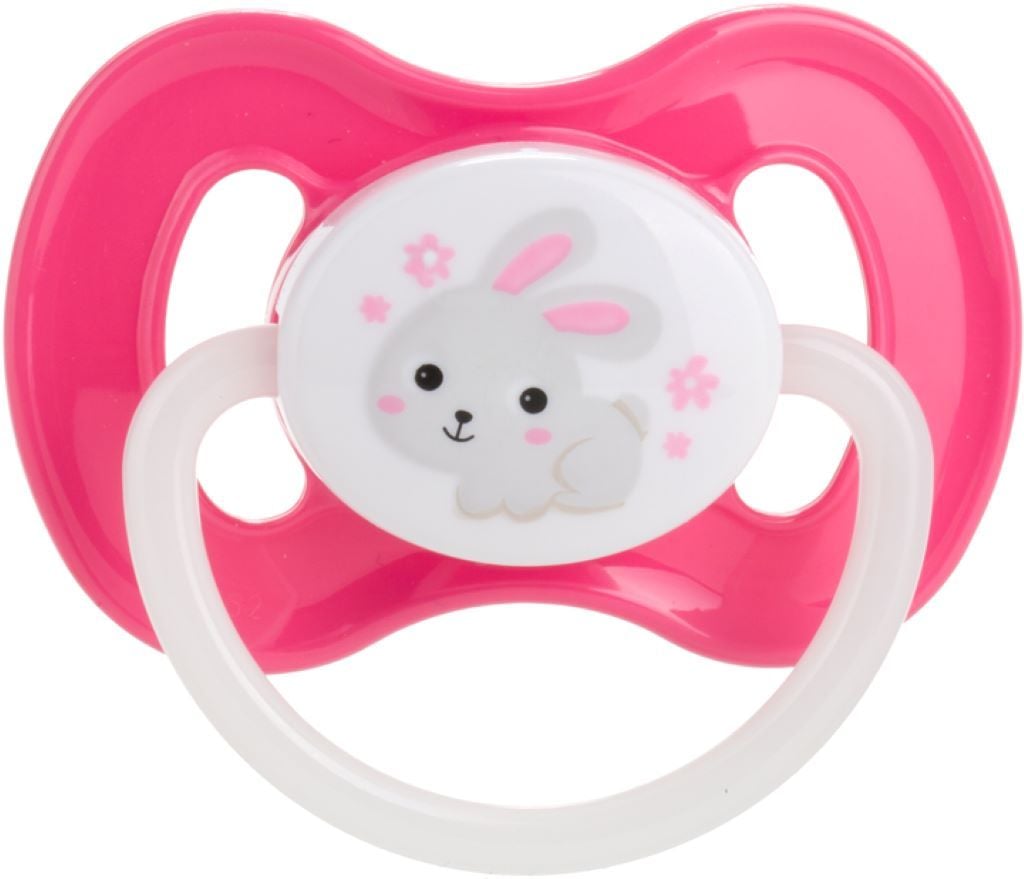 Пустушка латексна кругла 0-6м рожева в блістері 9,5*15см 23/277_pin_new Canpol