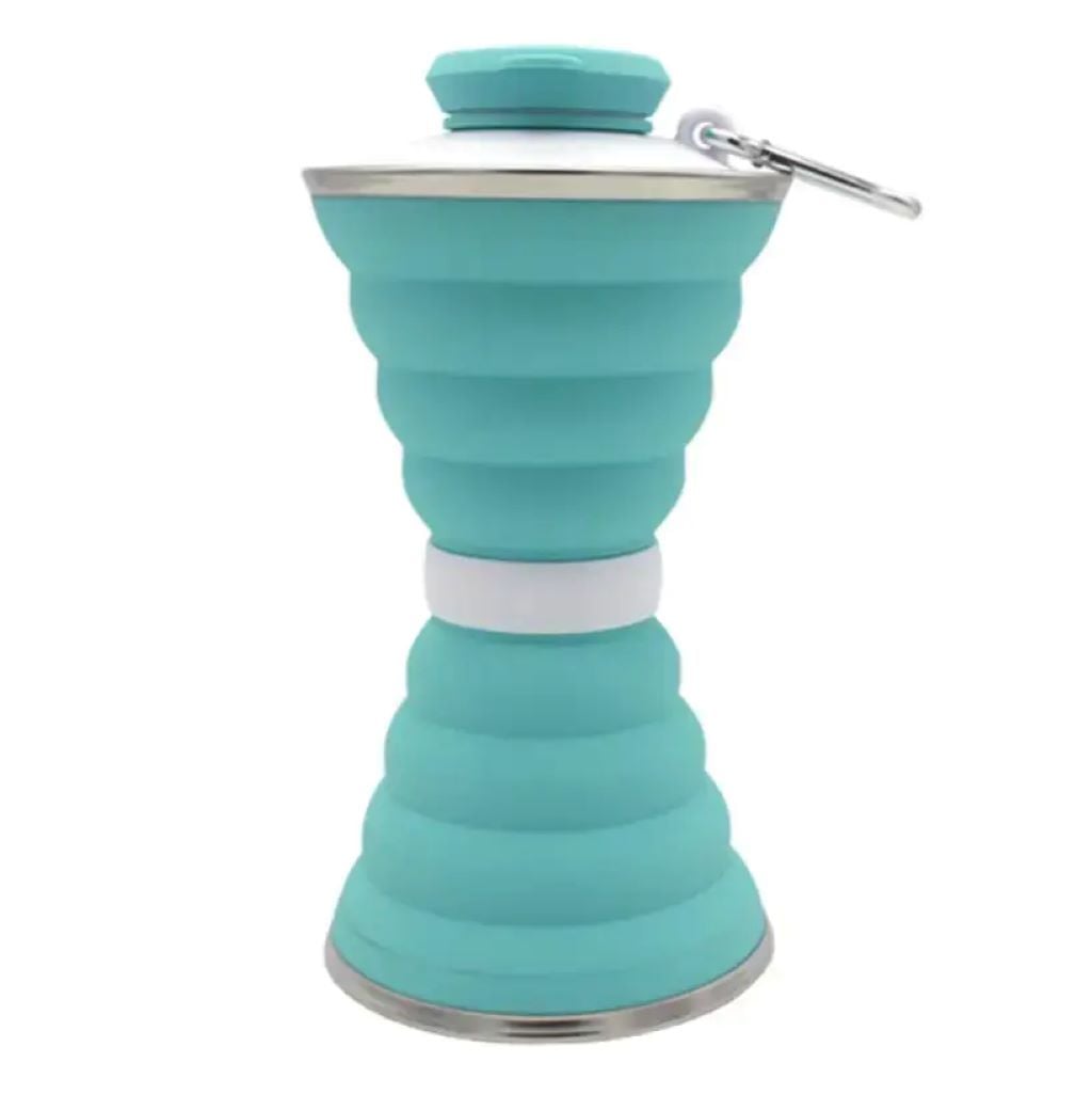 Чашка силіконова складна Folding travel water cup у коробці 10*10*5см 53203 Китай