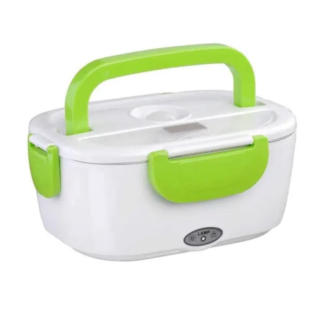 Ланч бокс з підігрівом від мережі зелений у коробці YS-004 Китай