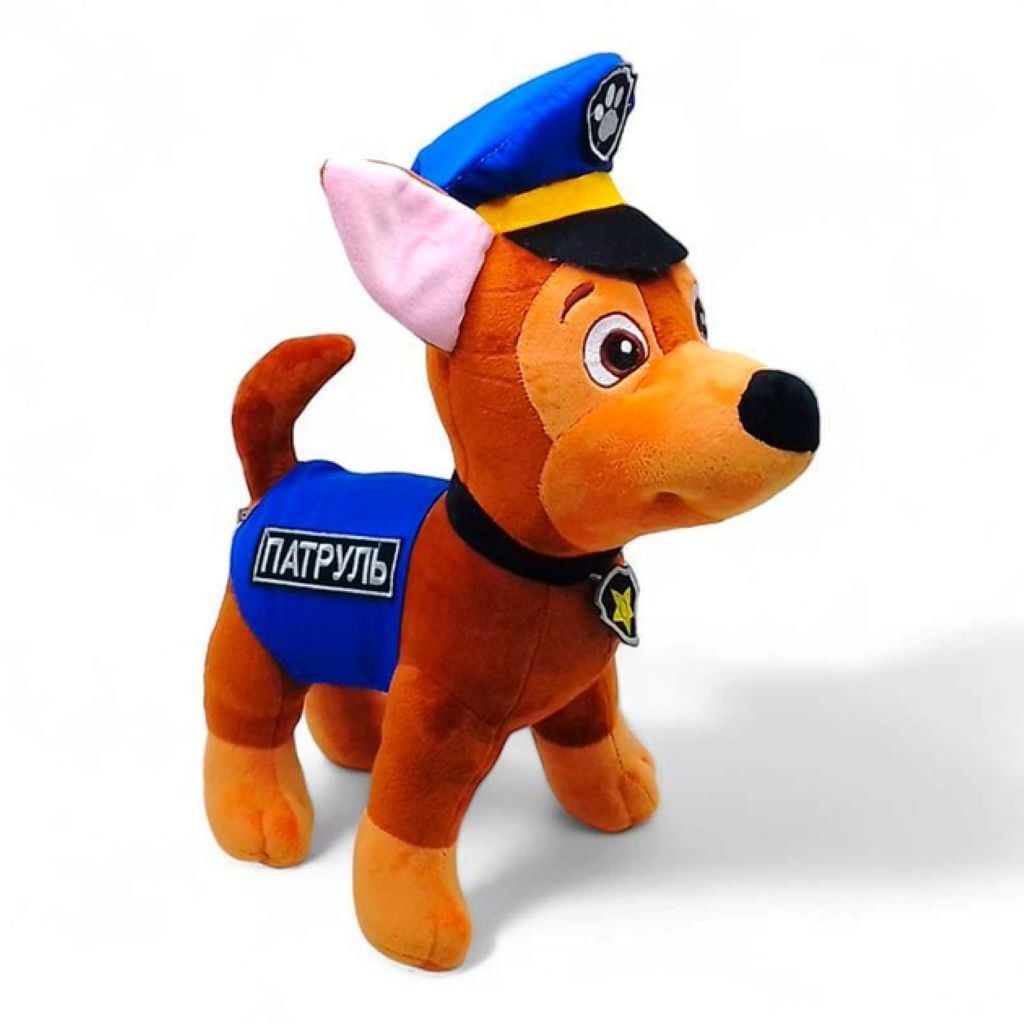 М'яка іграшка типу Щенячий патруль Шериф 35*25см 0351 Dreamtoys