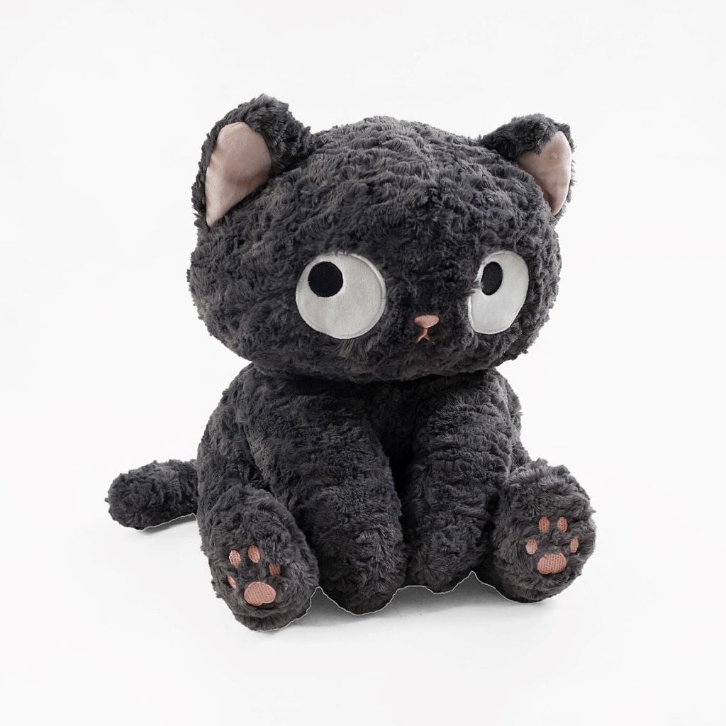 М'яка іграшка Котик 33см		 темно сірий M18326 Китай