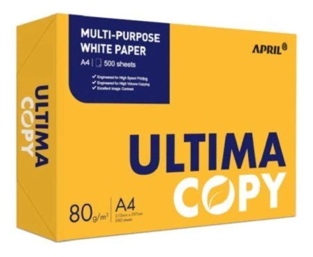 Папір А4 500арк 80г/м Ultima Copy 601123 Китай