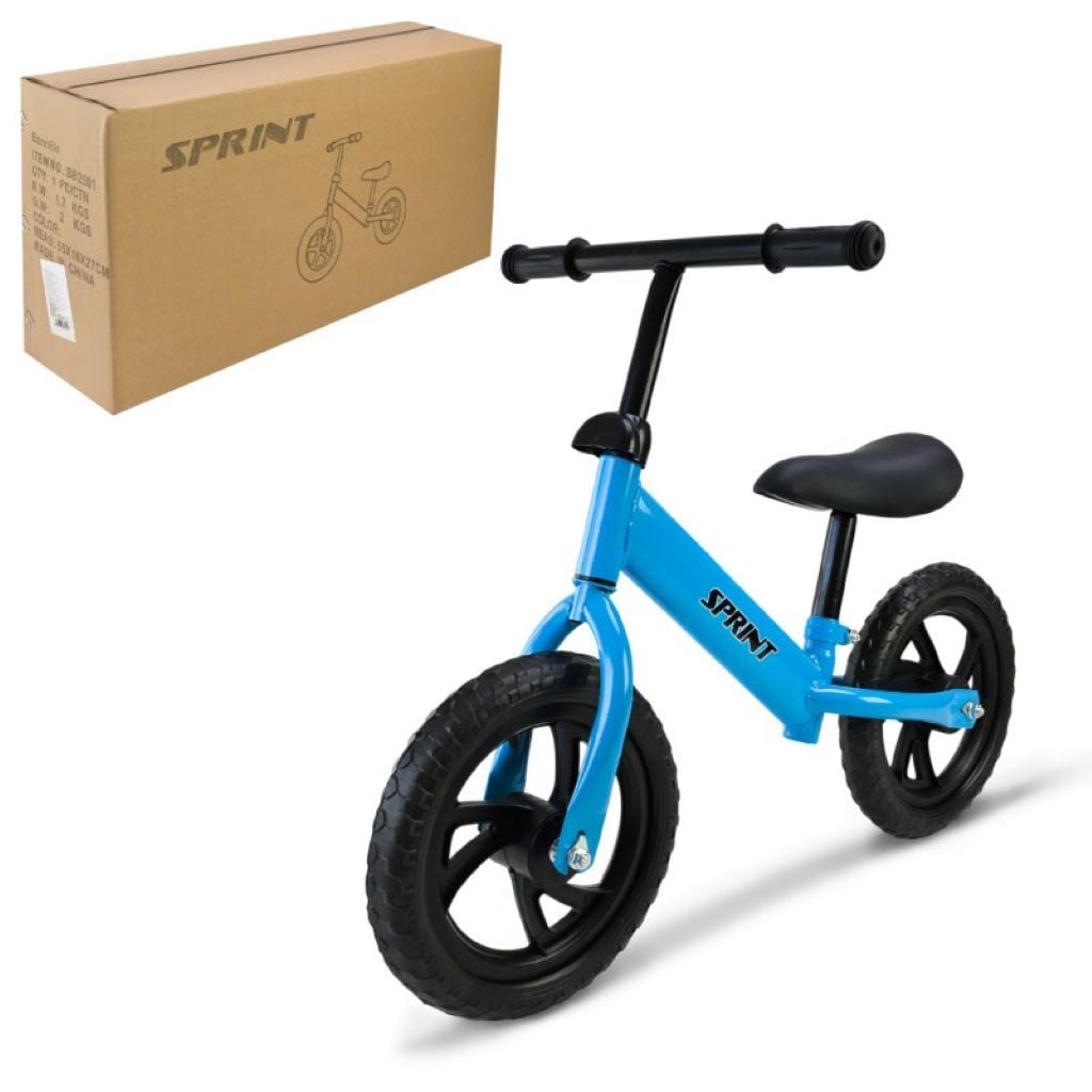 Велобіг 12'' сталева рама EVA синій BB2501 Sprint