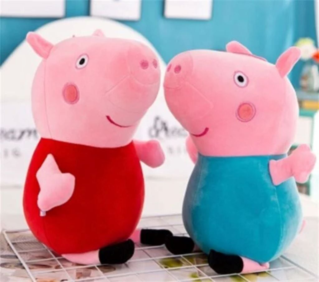 М'яка іграшка свинка Пеппе 30см плюш мікс видів мікс кольорів M18038 Китай