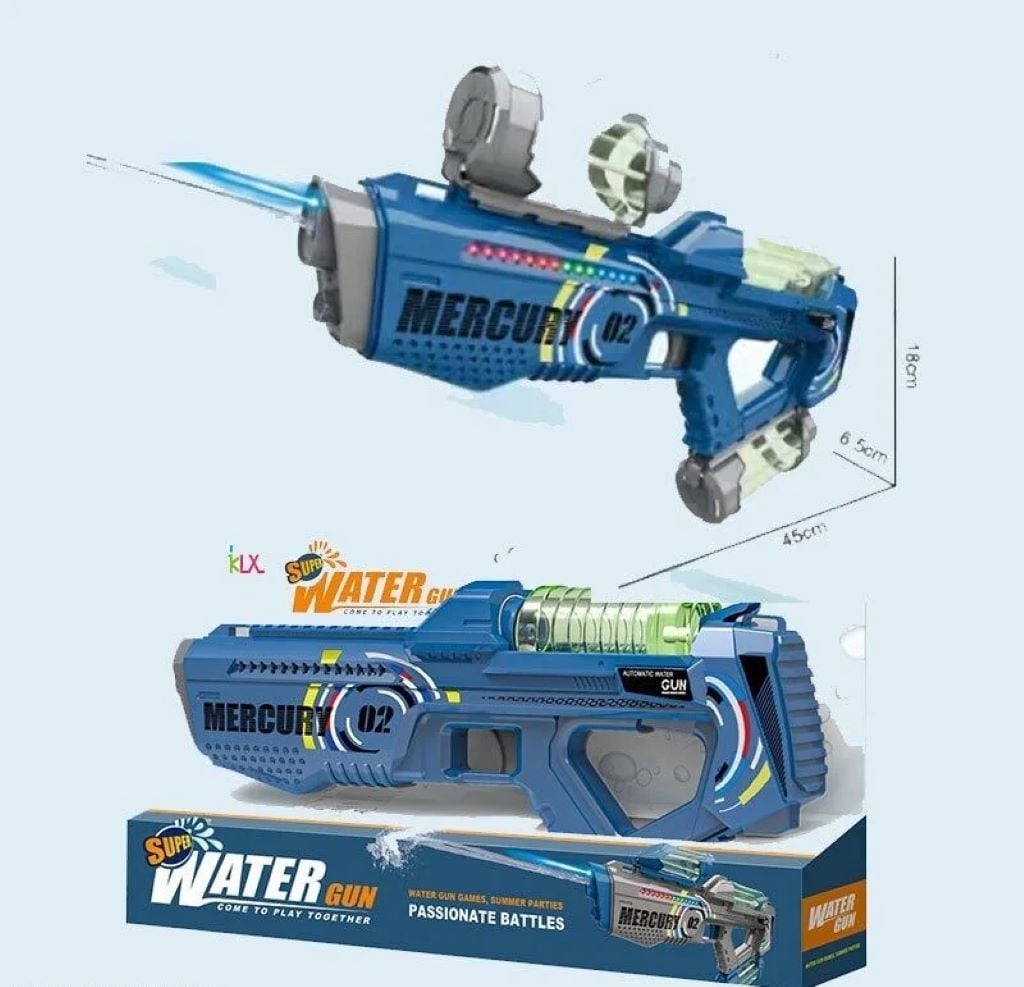 Водний автомат акум 3.7 V зарядка USB підсвітка 3 балони для води у коробці  44*21*7см 456-102A Китай