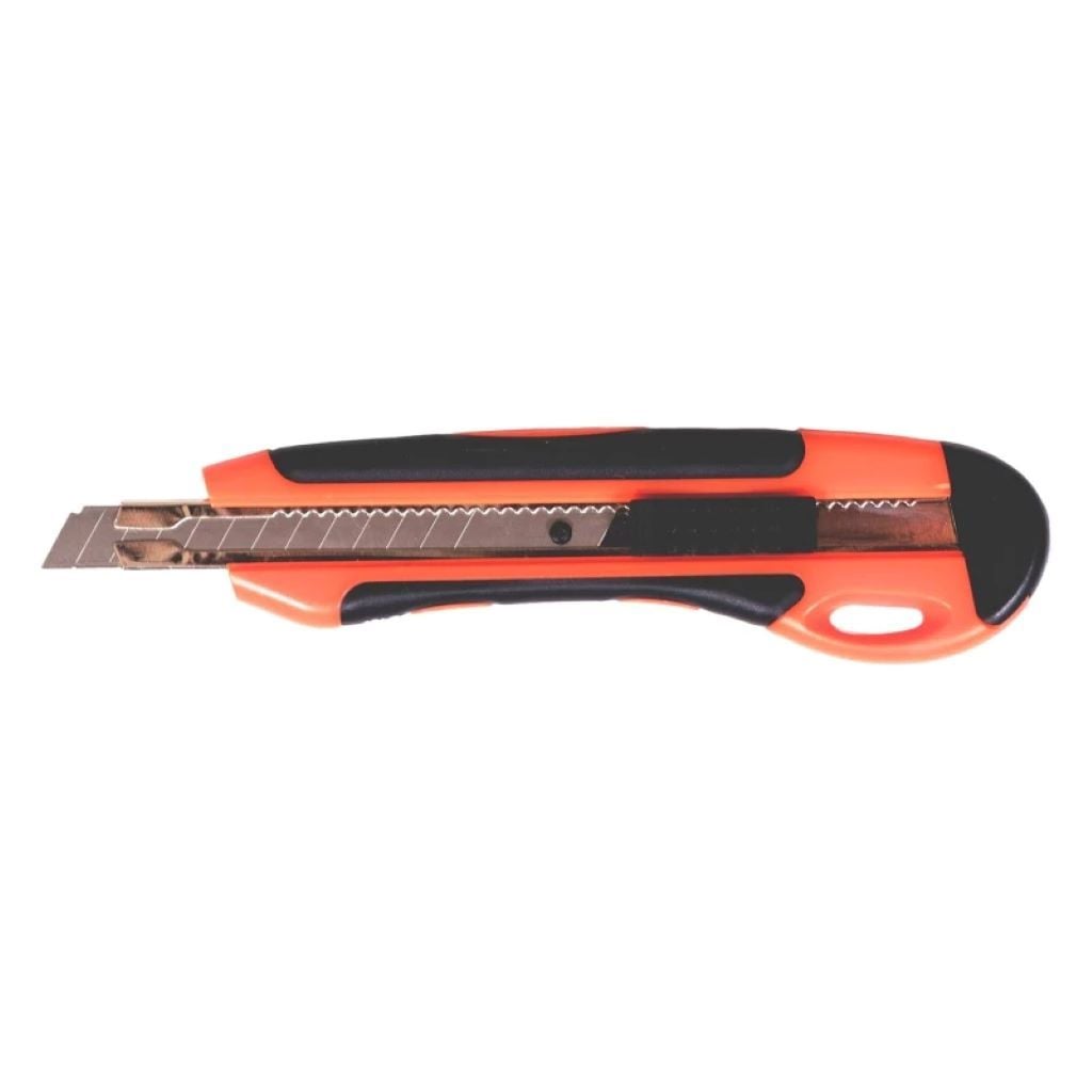 Ніж канцелярський 9мм автофіксатор метал в пакеті 4524N Norma