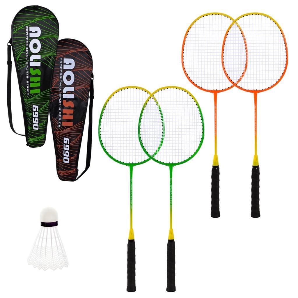Ракетки 65см 2шт воланчик у чохлі BD23626 AO LI SHI