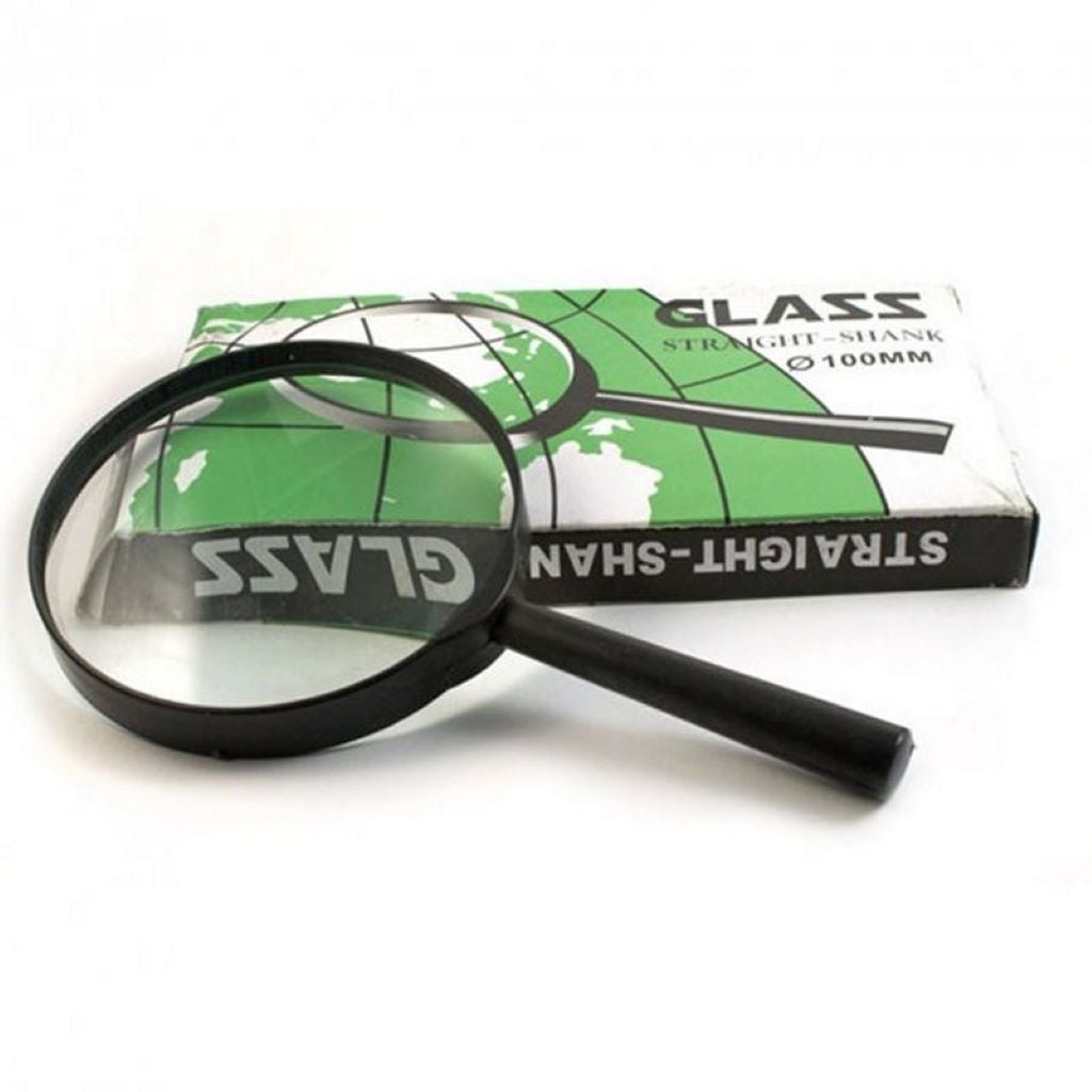 Лупа d75мм пластикова оправа у коробці 15,5*8*1,5см 7818-75G Josefotten